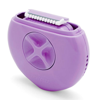 Depilador Portatil 3 em 1 compacto roxo
