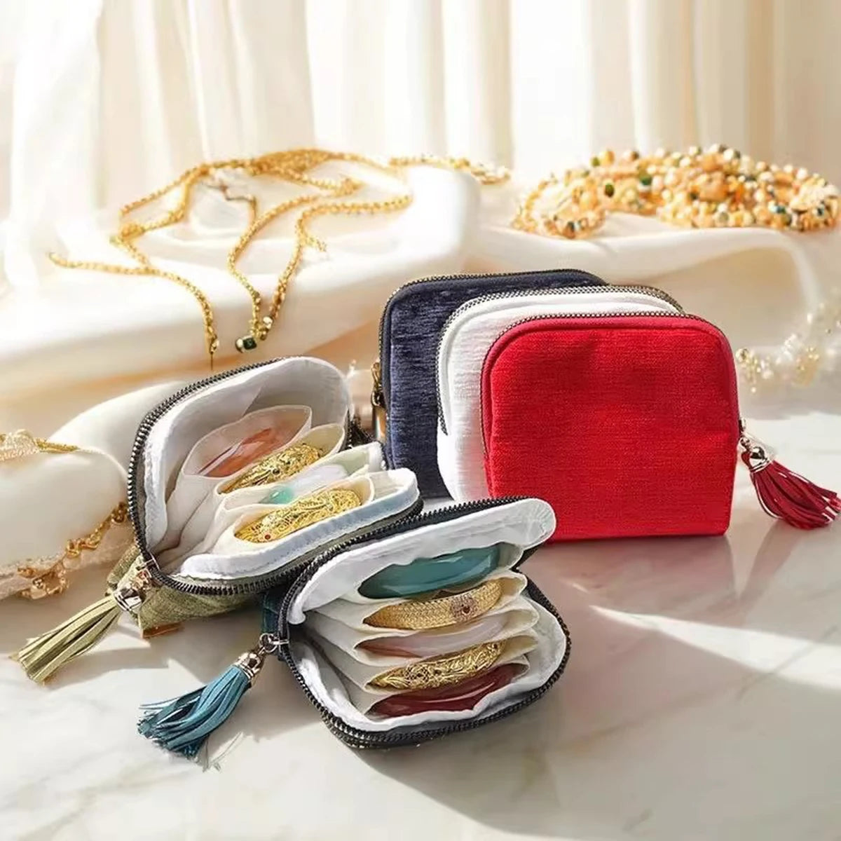 Porta-Joias Viagem Premium