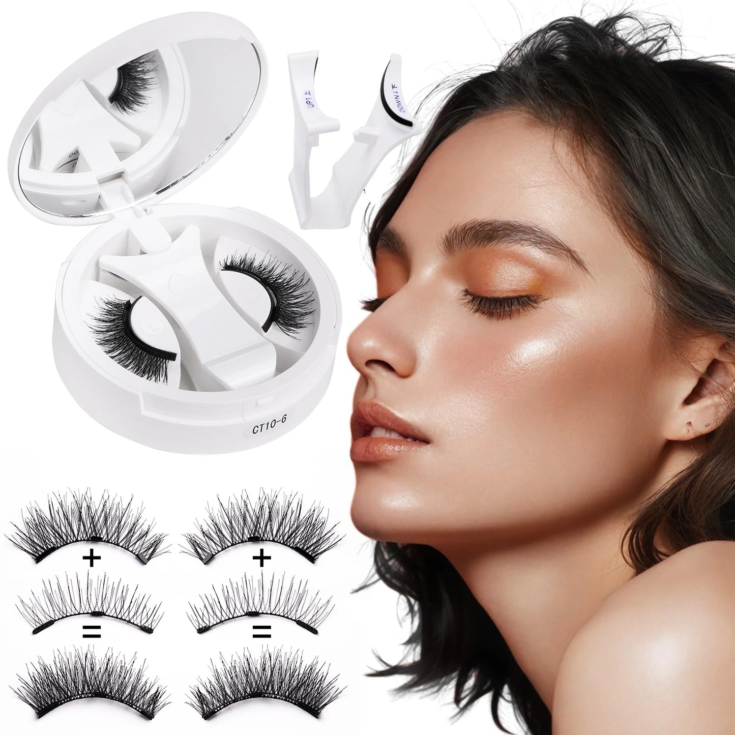 Cílios Magnéticos Coloca Fácil