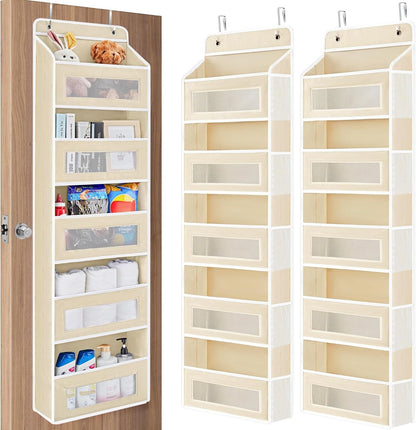 Organizador na porta - bege