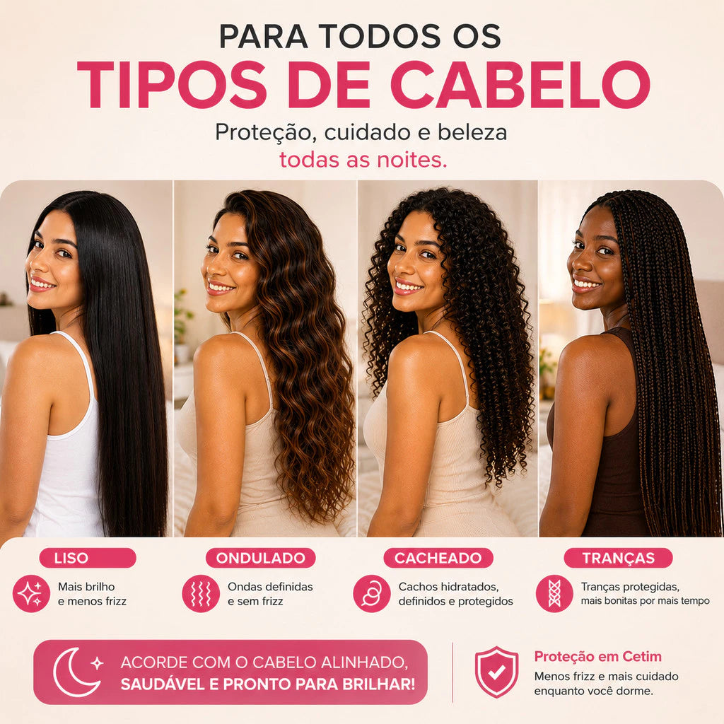 Touca Anti-Frizz Premium