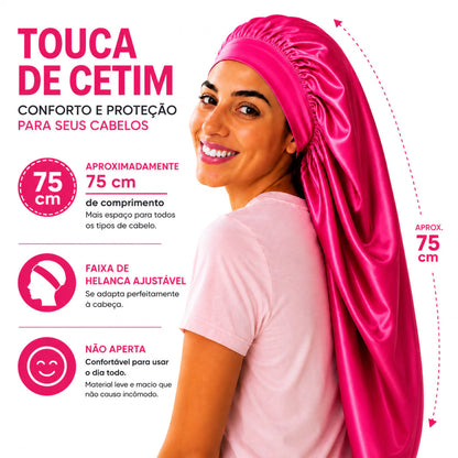 Touca Anti-Frizz Premium