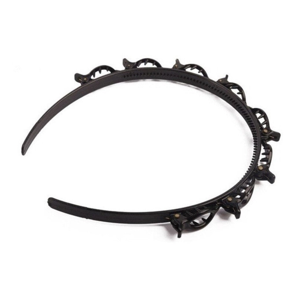 Tiara prendedora preta