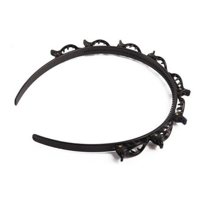 Tiara prendedora preta